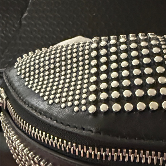 Alexander McQueen Punk Leather Bum/Belt Bag Black Iconic Studded NWT - Picture 8 of 16